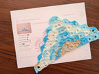 Triangle Crochet Shawl PDF Chart #114