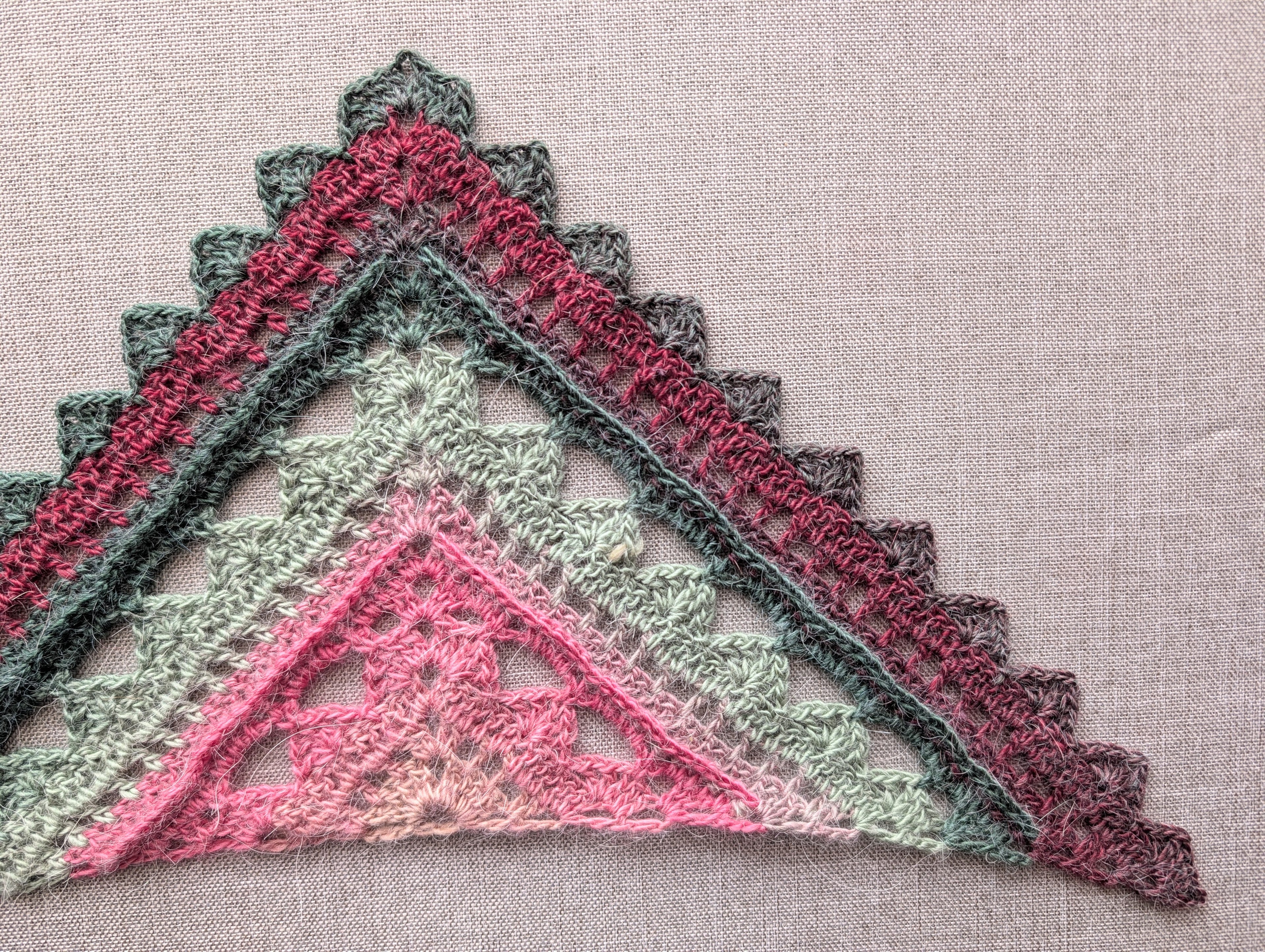 High-contrast vector crochet symbol chart and 3-page PDF guide cover preview for pattern #112.