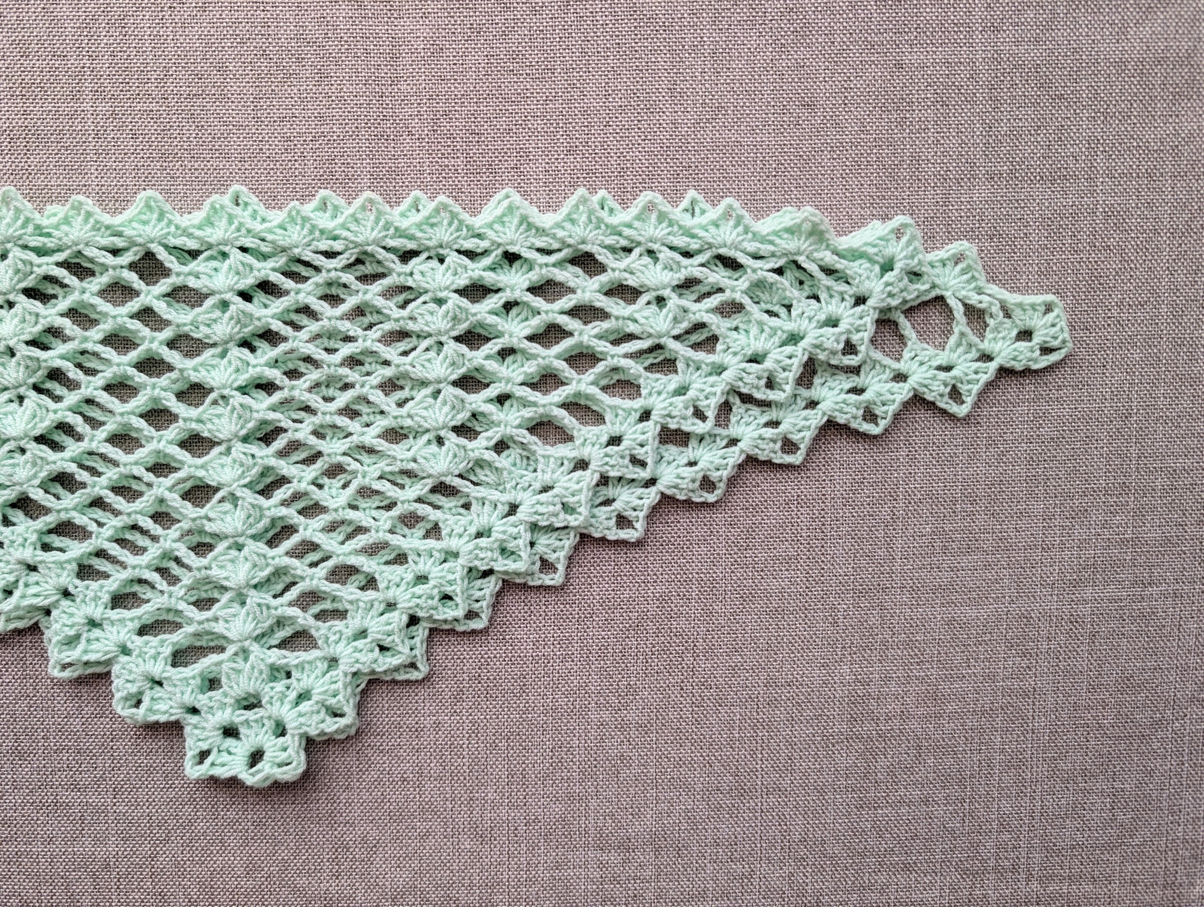Complete US English crochet stitch key and symbol legend for pattern #110, including chain, slip stitch, sc, dc, and 3-dc clusters.