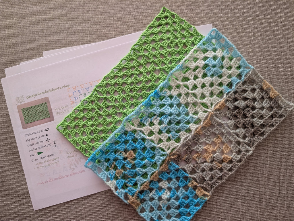 Preview of 7-page printable PDF crochet pattern featuring high-contrast visual chart and step-by-step instructions.